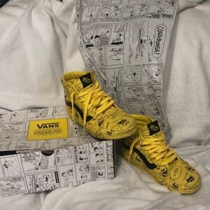 Vans SK8-HI Reissue peanuts  US 5.5 men US 7.0 women